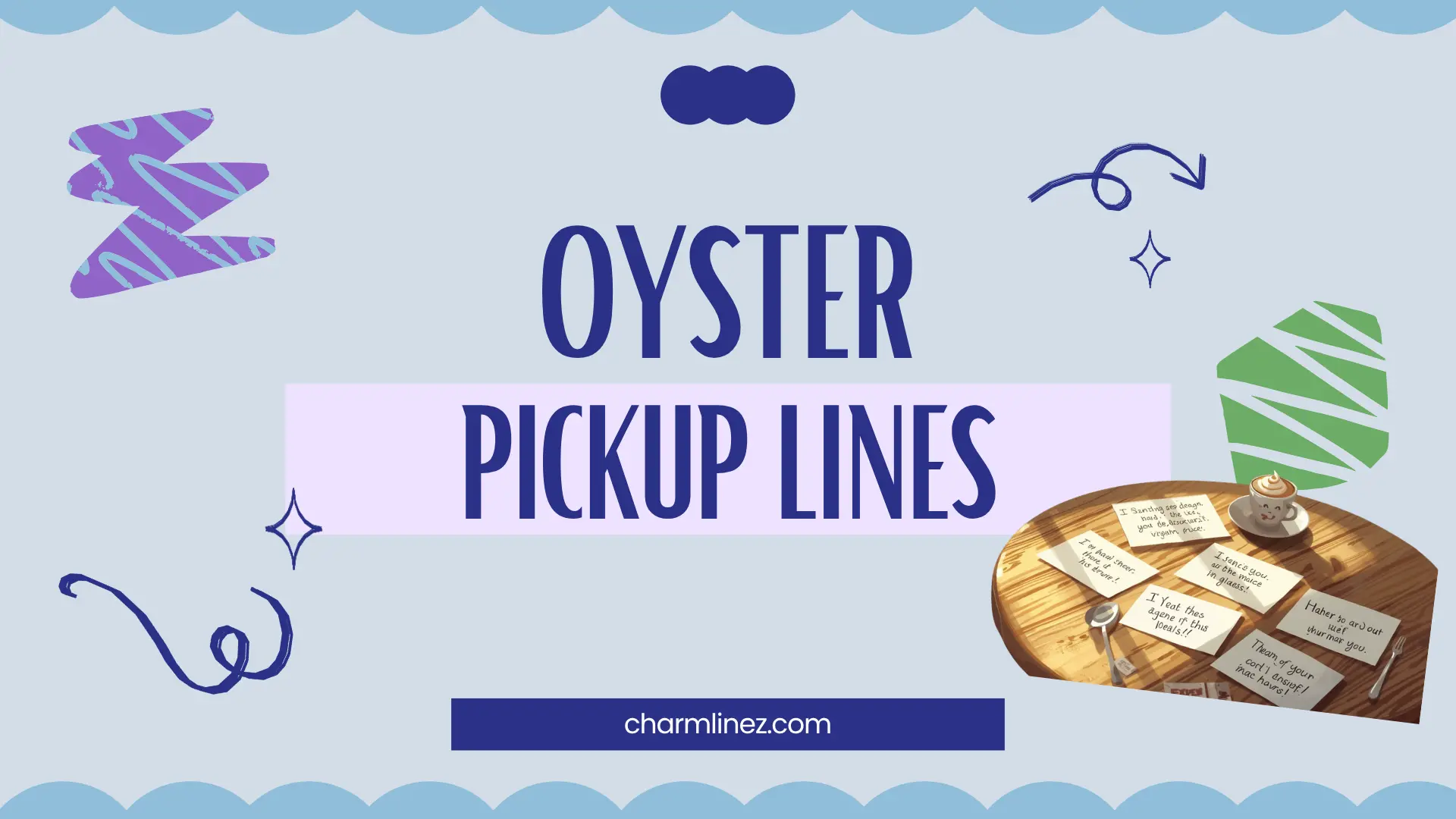 oyster pickup lines
