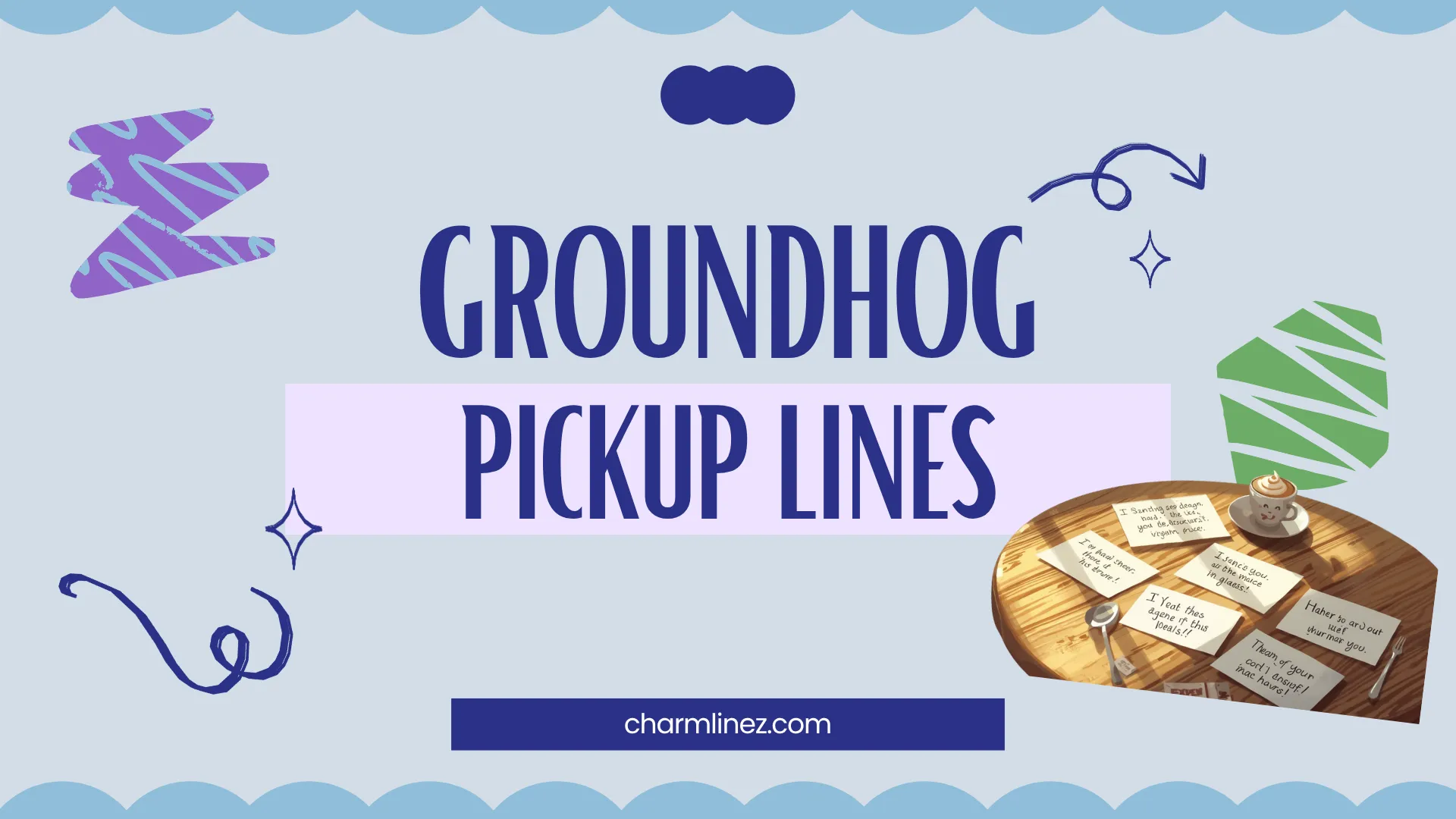 groundhog pickup lines