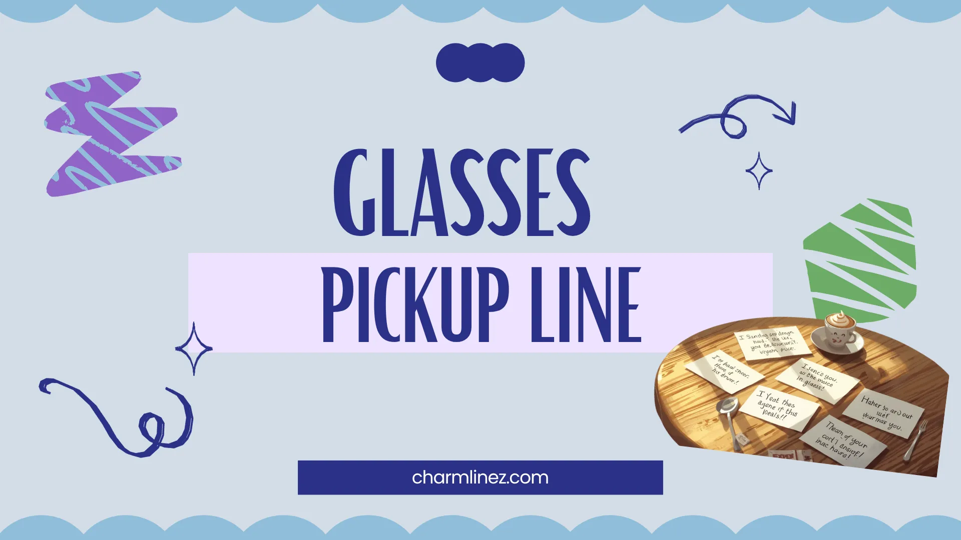 glasses pickup line