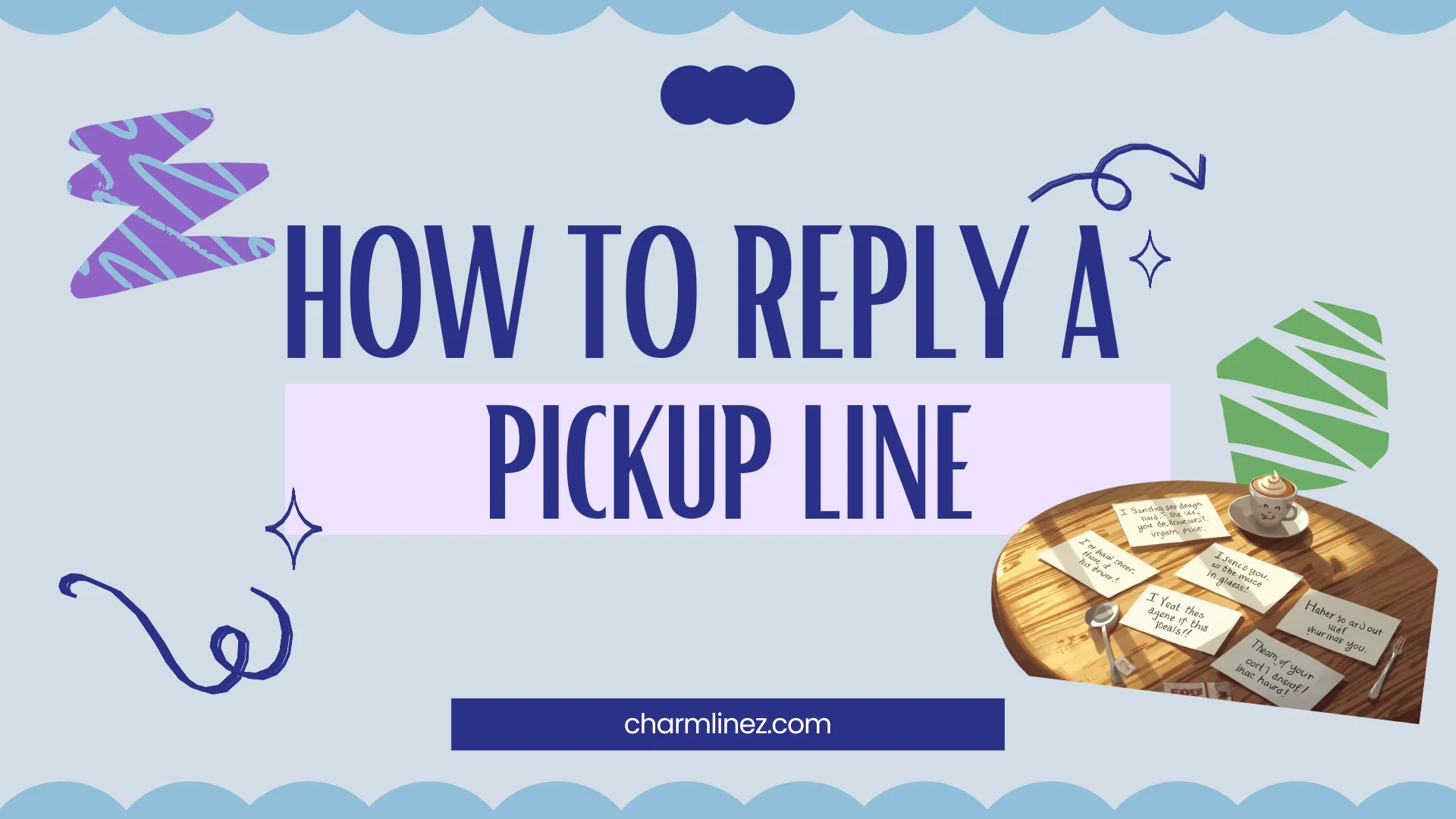 how to reply to a pickup line