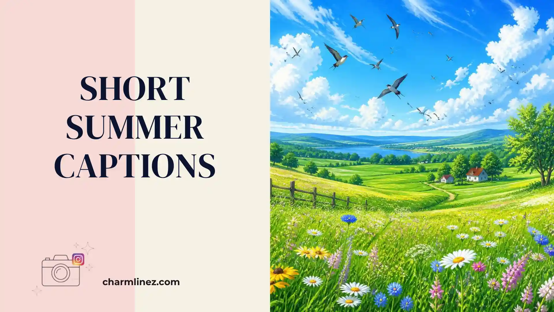 short summer captions