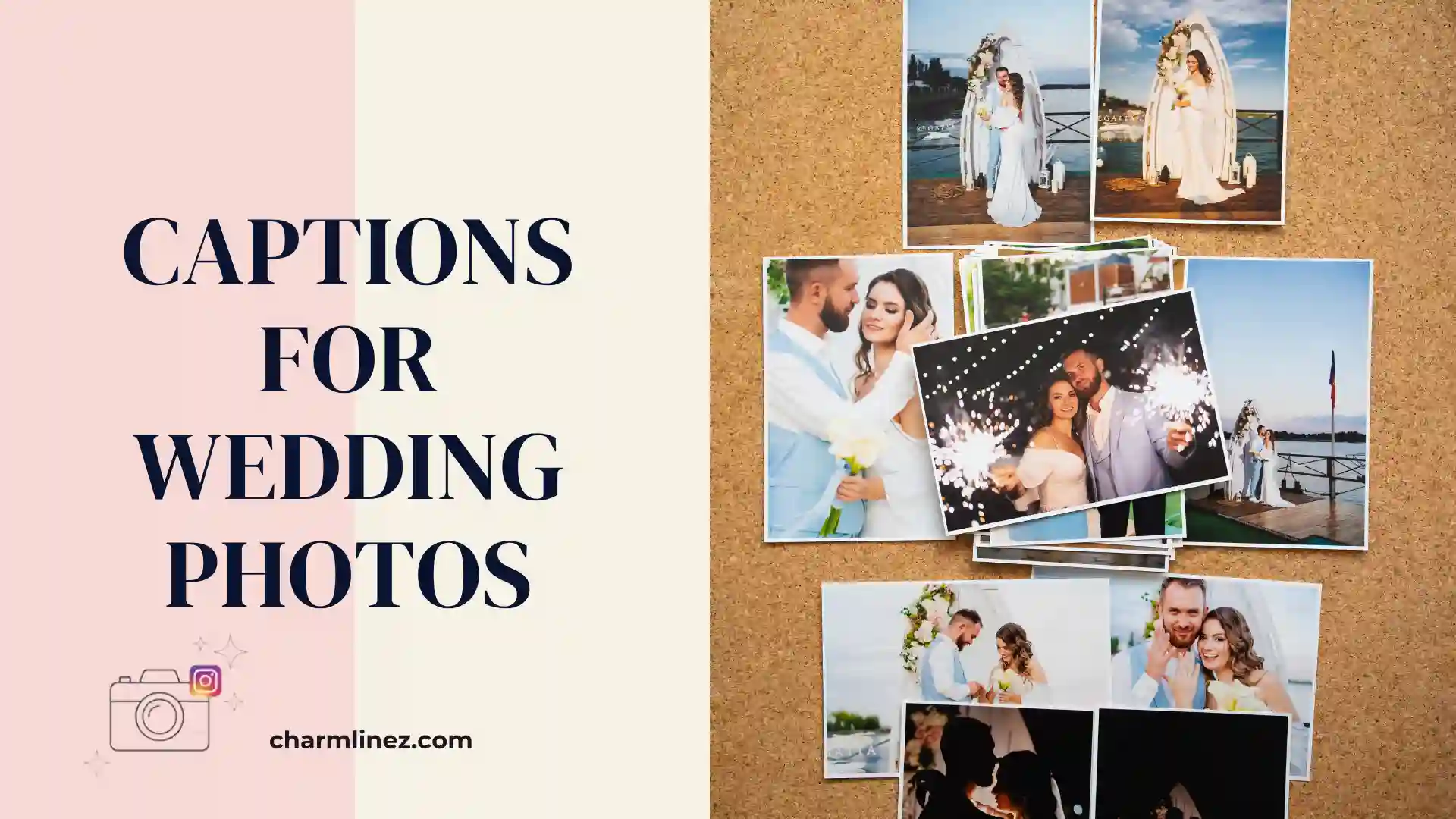 captions for wedding photos