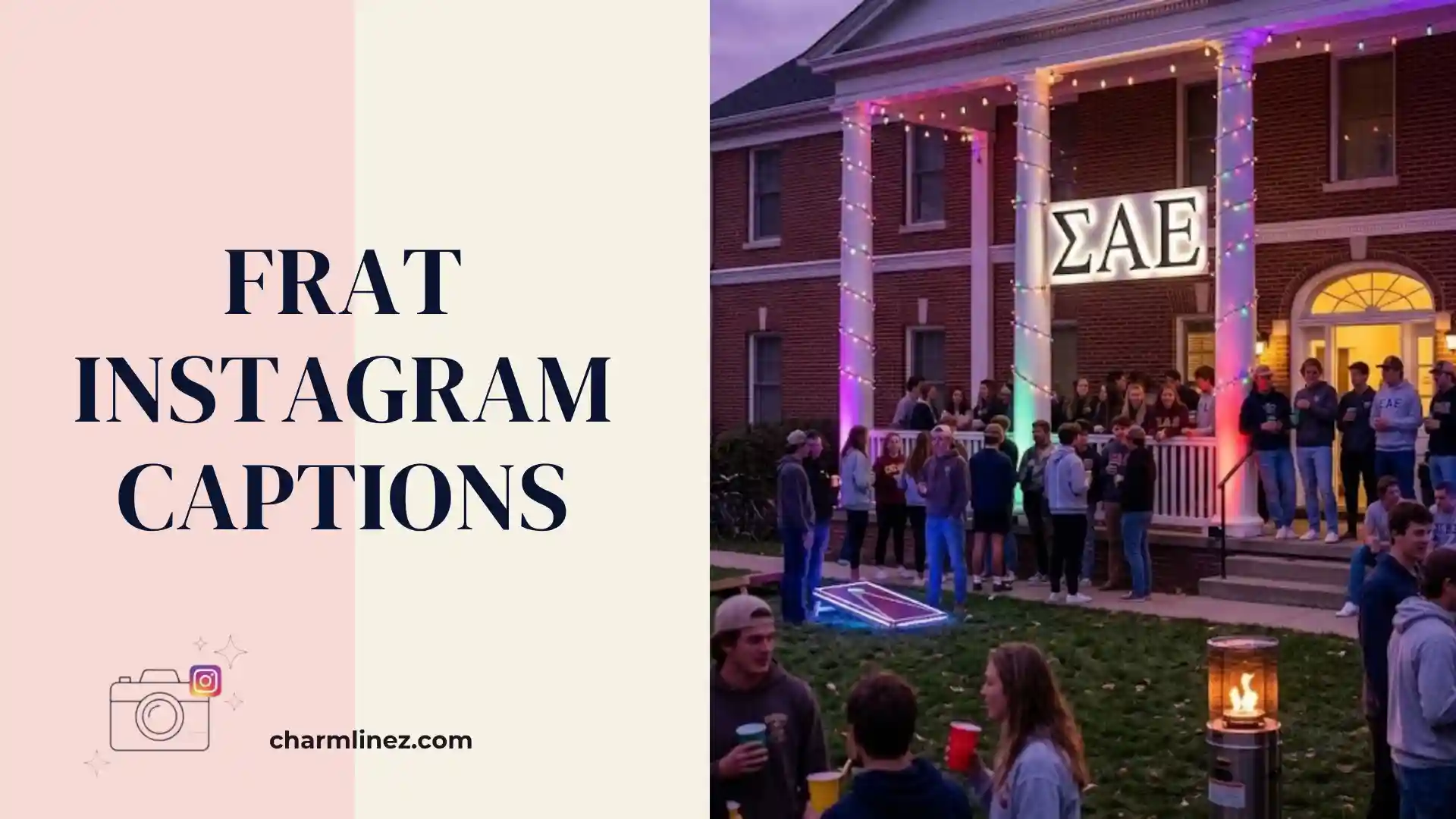 frat instagram captions